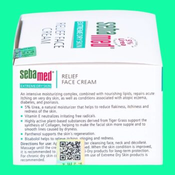 Sebamed Extreme Dry Skin Relief Face Cream 5% Urea