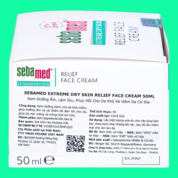 Sebamed Extreme Dry Skin Relief Face Cream 5% Urea