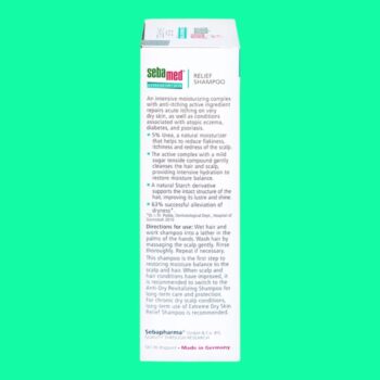 Sebamed Extreme Dry Skin Relief Shampoo 5% Urea