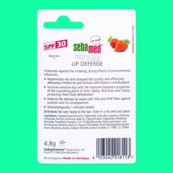 Sebamed Lip Defense Strawberry 2 Sebamed Lip Defense Strawberry