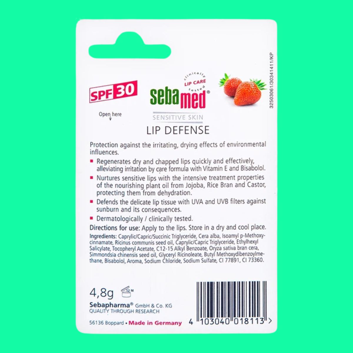 sebamed-lip-defense-strawberry-1 Sebamed Lip Defense Strawberry