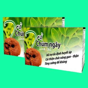 Trà Chùm ngây Linh chi