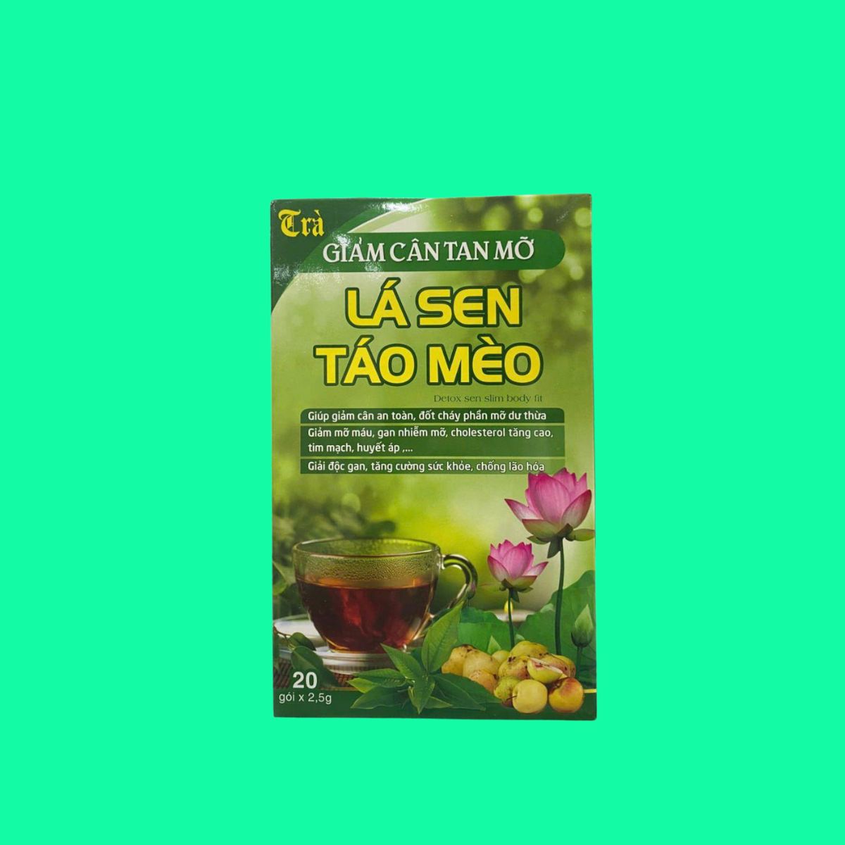 tra-giam-can-tan-mo-la-sen-tao-meo Trà Giảm Cân Tan Mỡ Lá Sen Táo Mèo