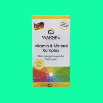 Warnke Vitamin & Mineral Komplex 3 Warnke Vitamin & Mineral Komplex