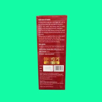 Bổ phổi Cordyceps Tradipha 5 Bổ phổi Cordyceps Tradipha