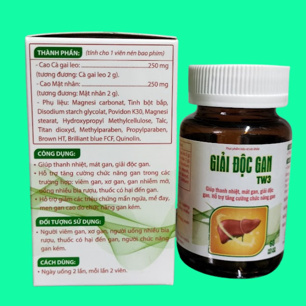 Giải Độc Gan TW3-5 Giải Độc Gan TW3