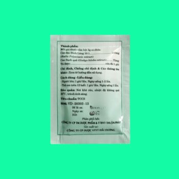 Hoạt huyết dưỡng não TP 12 Hoạt huyết dưỡng não TP