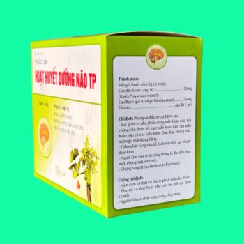 Hoạt huyết dưỡng não TP 4 Hoạt huyết dưỡng não TP