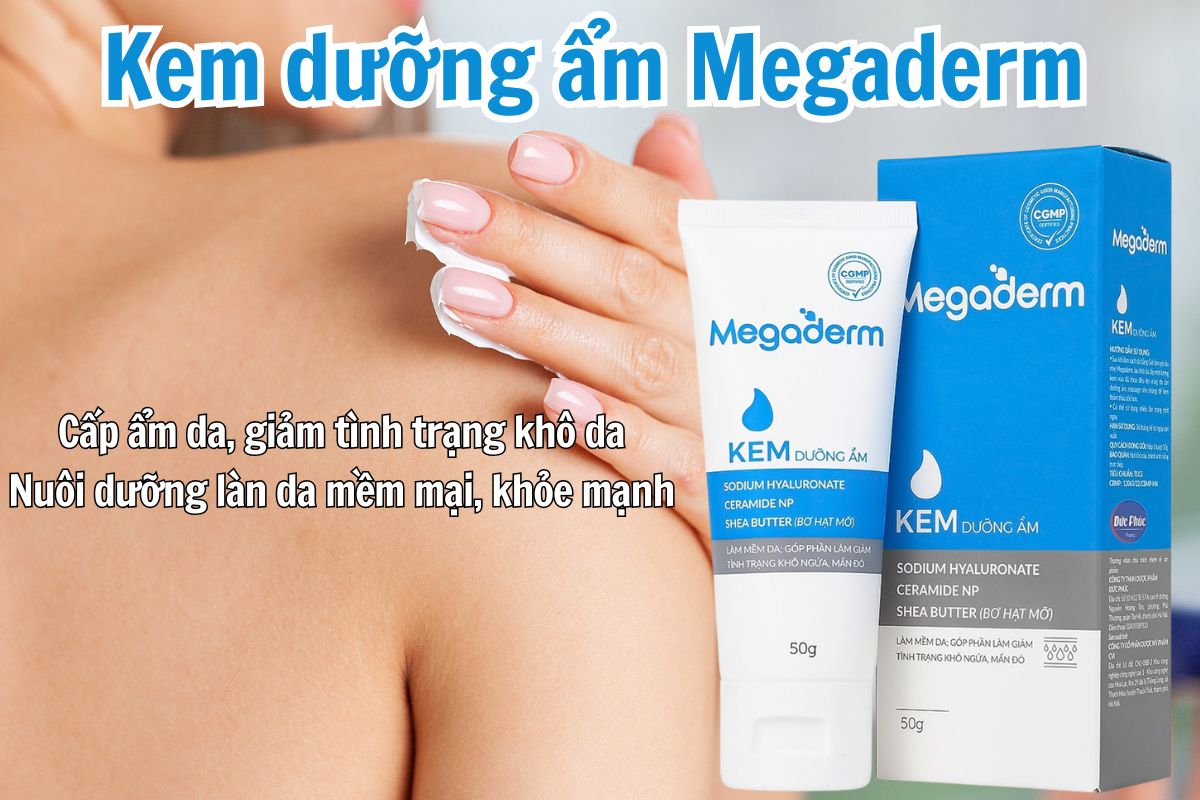 Kem dưỡng ẩm Megaderm