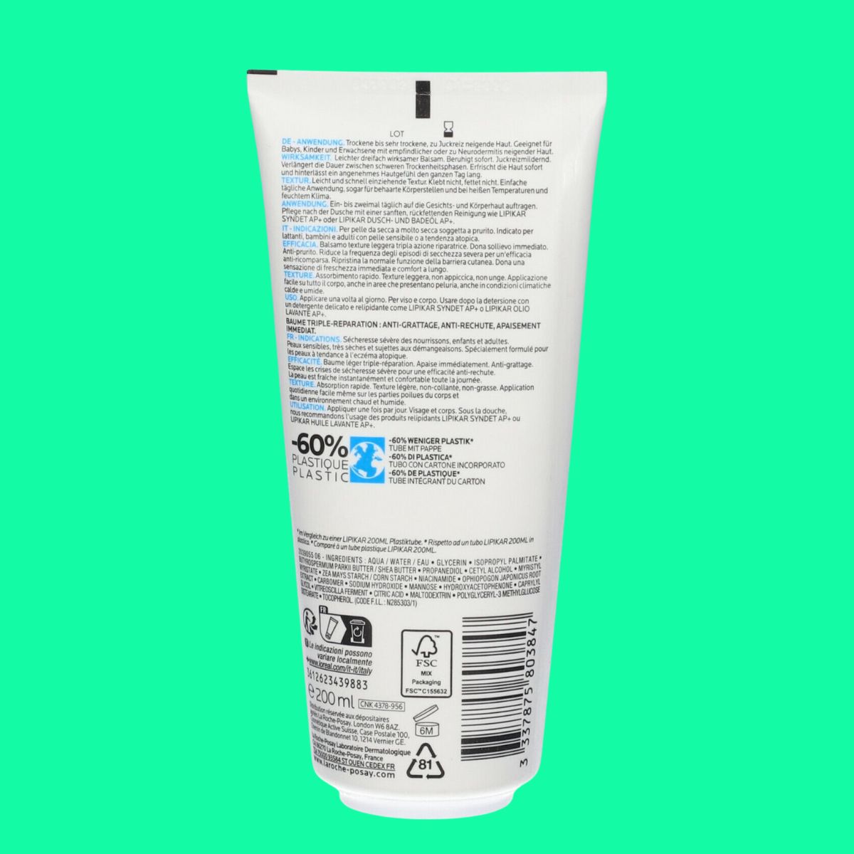 La Roche-Posay Lipikar Baume Ap+M-2 La Roche-Posay Lipikar Baume Ap+M