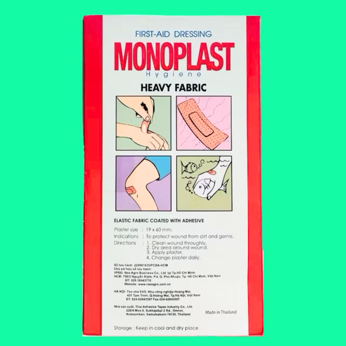 Monoplast-5 Băng dán cá nhân Monoplast