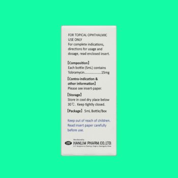 Philtobax Eye Drops 15mg/5ml 4 Philtobax Eye Drops 15mg/5ml