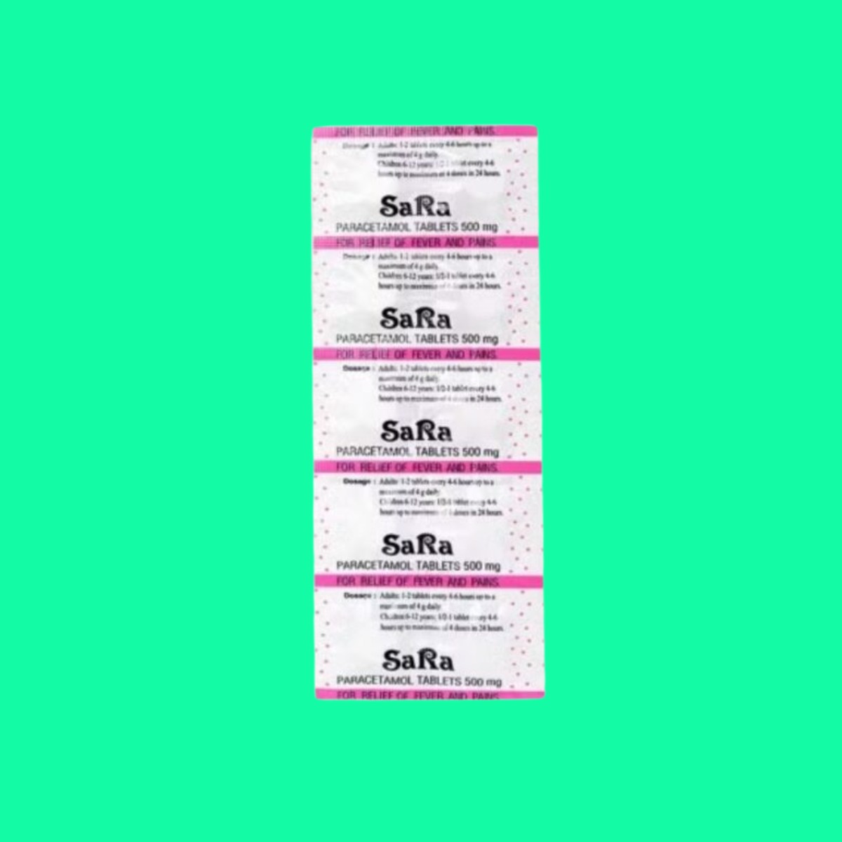 Sara-500mg-5 Sara 500mg Thai Nakorn Patana