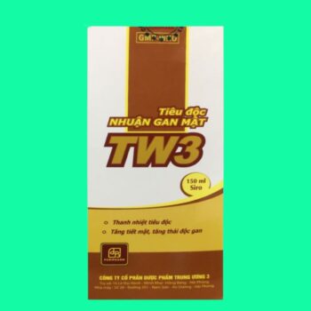 Tiêu độc nhuận gan mật TW3 chai 200ml 4 Tiêu độc nhuận gan mật TW3 chai 200ml