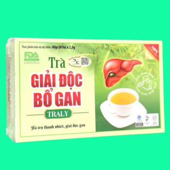 Trà giải độc bổ gan Traly 3 Trà giải độc bổ gan Traly