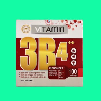 Viên uống Vitamin 3B4 Hải Phòng 3 Viên uống Vitamin 3B4 Hải Phòng
