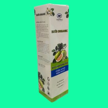 Xịt giảm rụng tóc Bưởi Organic 3 Xịt giảm rụng tóc Bưởi Organic