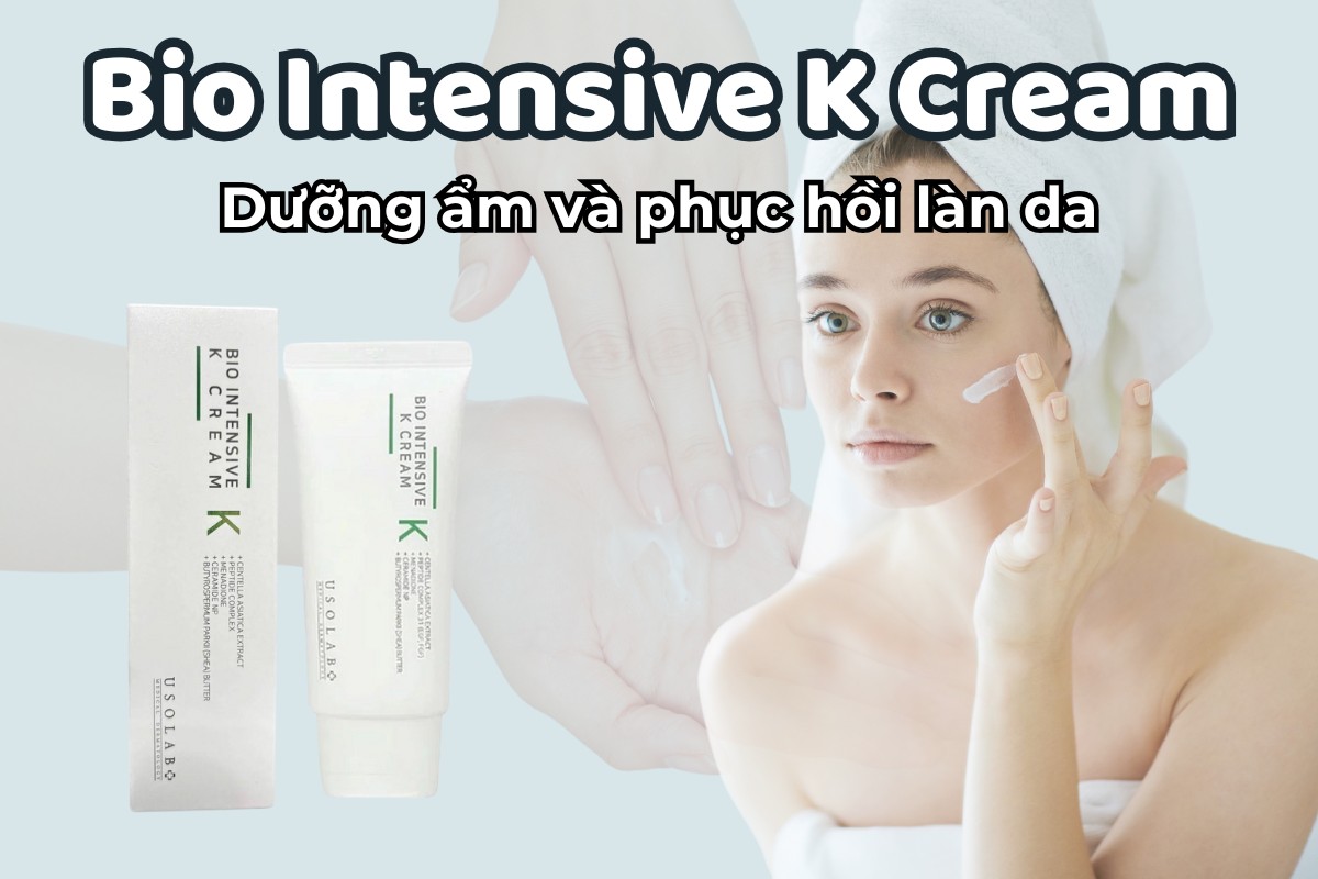 Bio Intensive K Cream 7 Bio Intensive K Cream dưỡng ẩm và phục hồi làn da