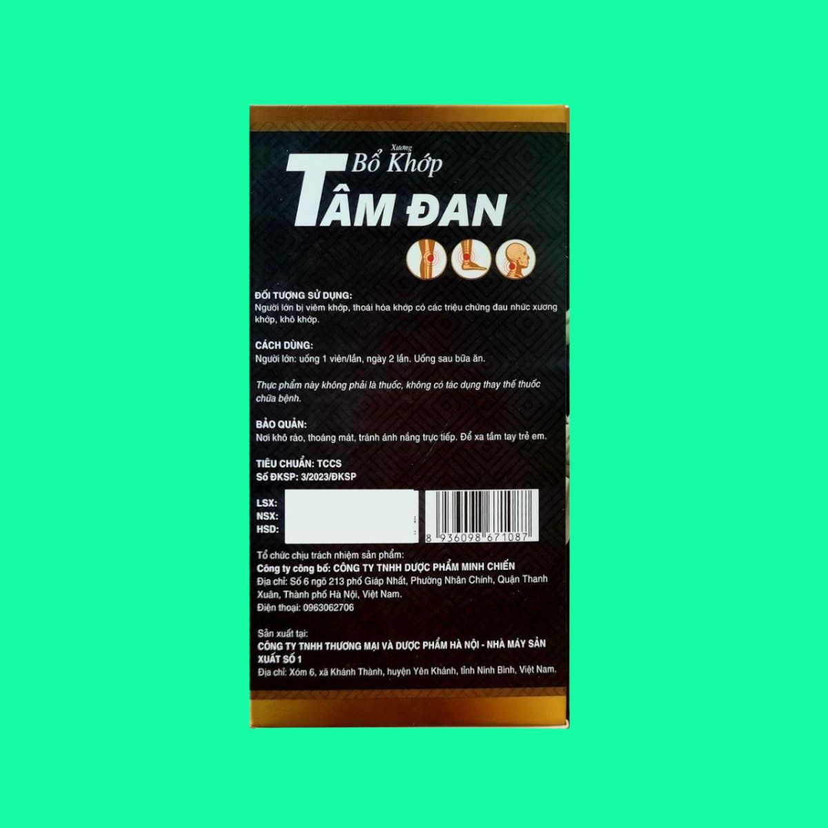bo-khop-tam-dan-4 Bổ Khớp Tâm Đan
