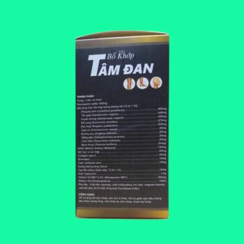 Bổ Khớp Tâm Đan 5 Bổ Khớp Tâm Đan