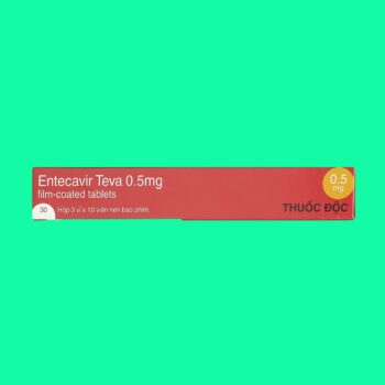 Entecavir Teva 0.5mg 6 Entecavir Teva 0.5mg
