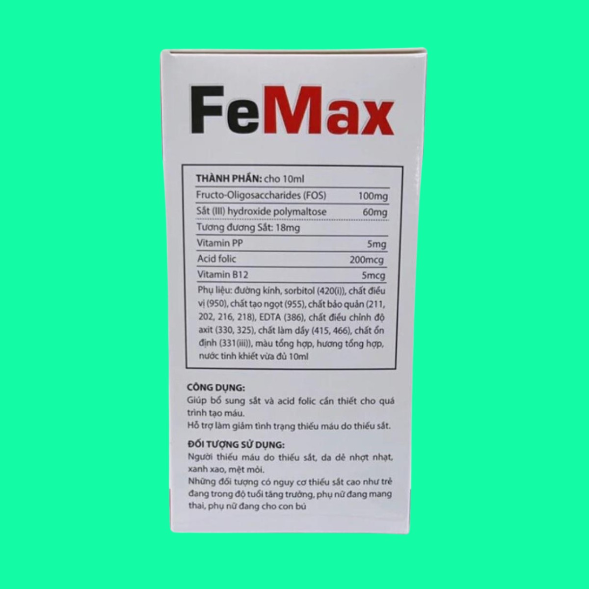 fe-max-3 Dung dịch uống FeMax