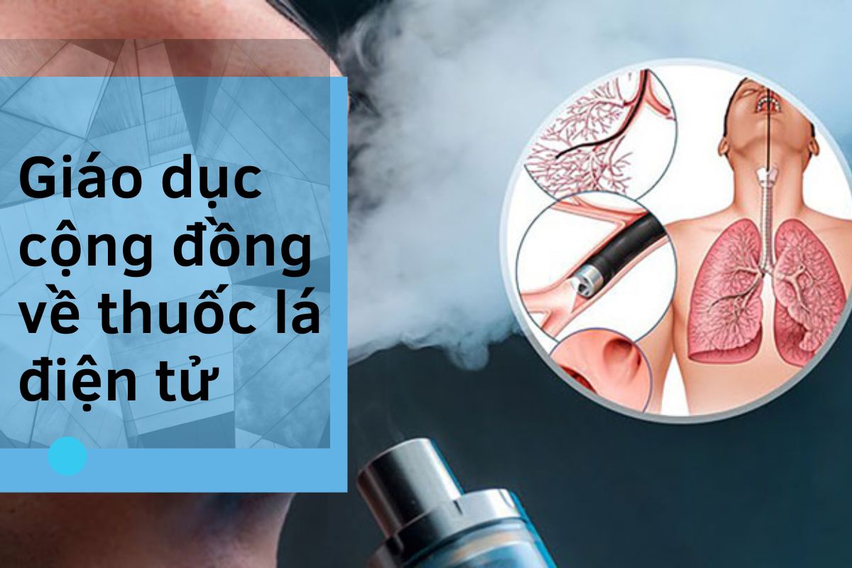 Giáo dục cộng đồng về thuốc lá điện tử
