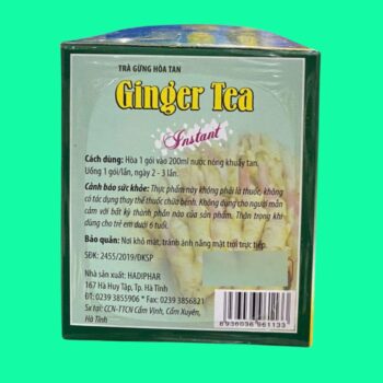 Trà gừng hòa tan Ginger Tea 3 Trà gừng hòa tan Ginger Tea
