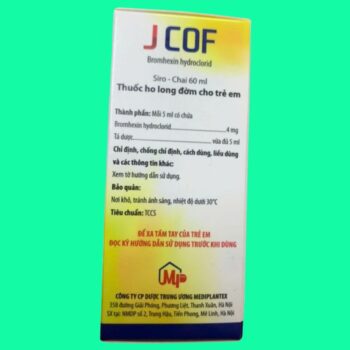 J Cof 4mg/5ml 2 J Cof 4mg