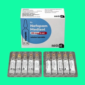 Nefopam Medisol 20mg/2ml