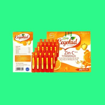 Siro Cegokid Zin C++ (Hộp 20 ống) 2 Siro Cegokid Zin C++