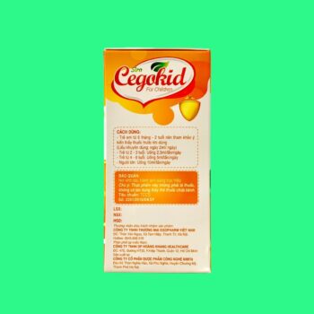 Siro Cegokid Zin C++ (Hộp 20 ống) 4 Siro Cegokid Zin C++