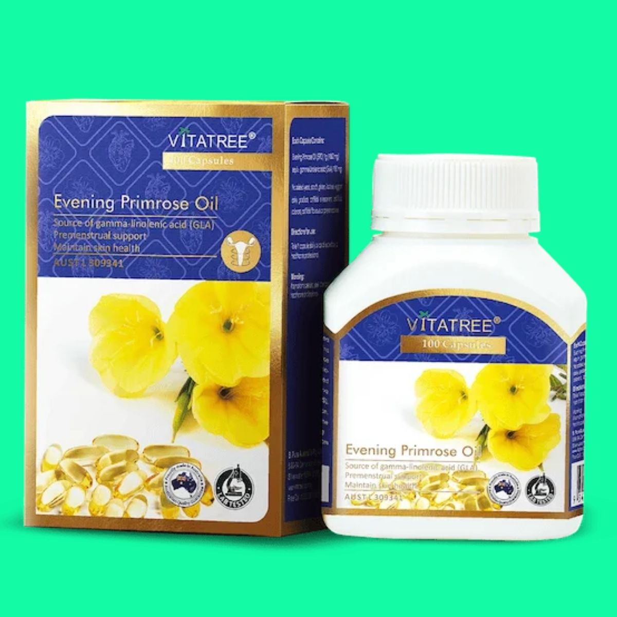 Evening Primrose Oil Vitatree-1 Evening Primrose Oil Vitatree