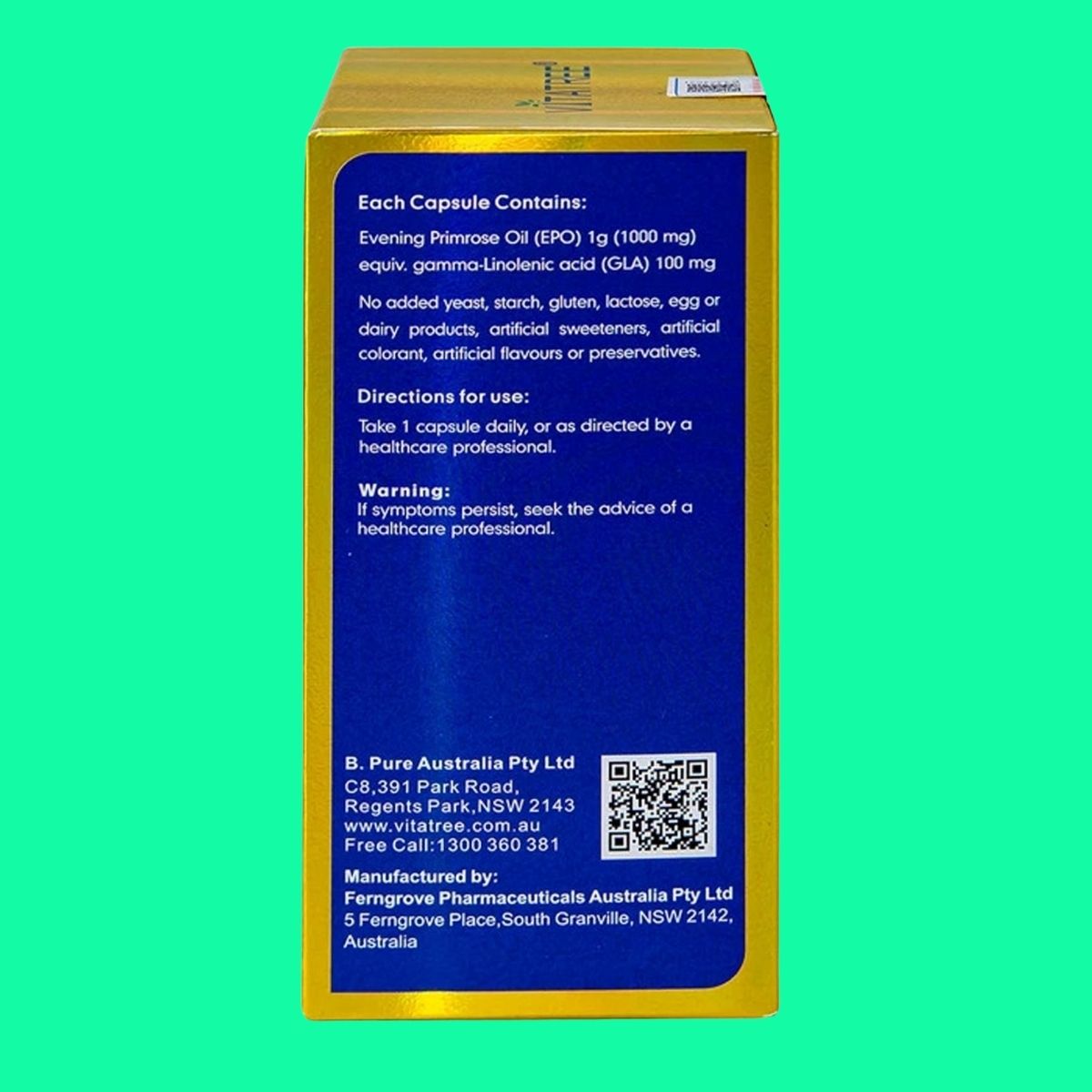 Evening Primrose Oil Vitatree-5 Evening Primrose Oil Vitatree