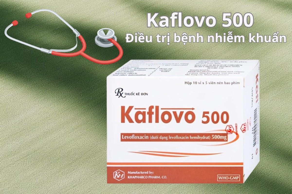 Kaflovo 500mg điều trị nhiễm khuẩn