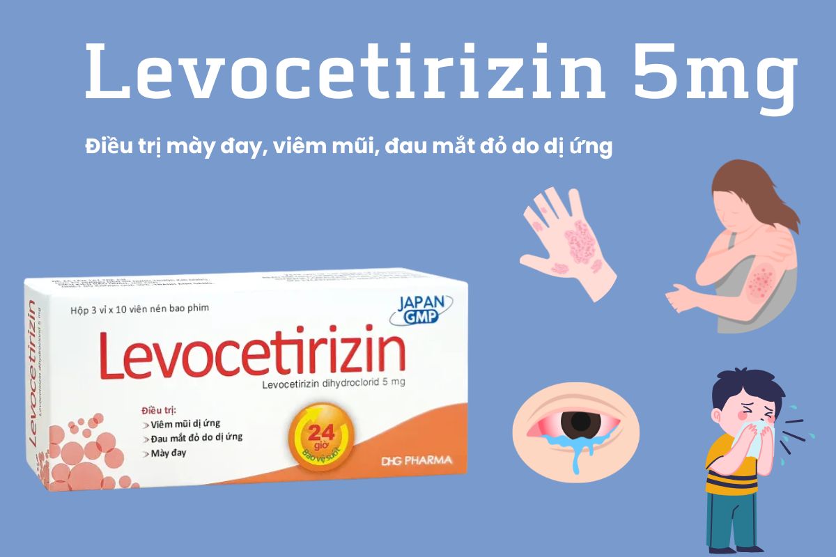 Levocetirizin 5mg