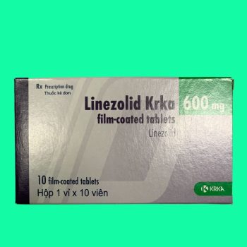 Thuốc Linezolid Krka 600mg có tác dụng điều trị nhiễm khuẩn do các chủng nhạy cảm với thuốc gây ra