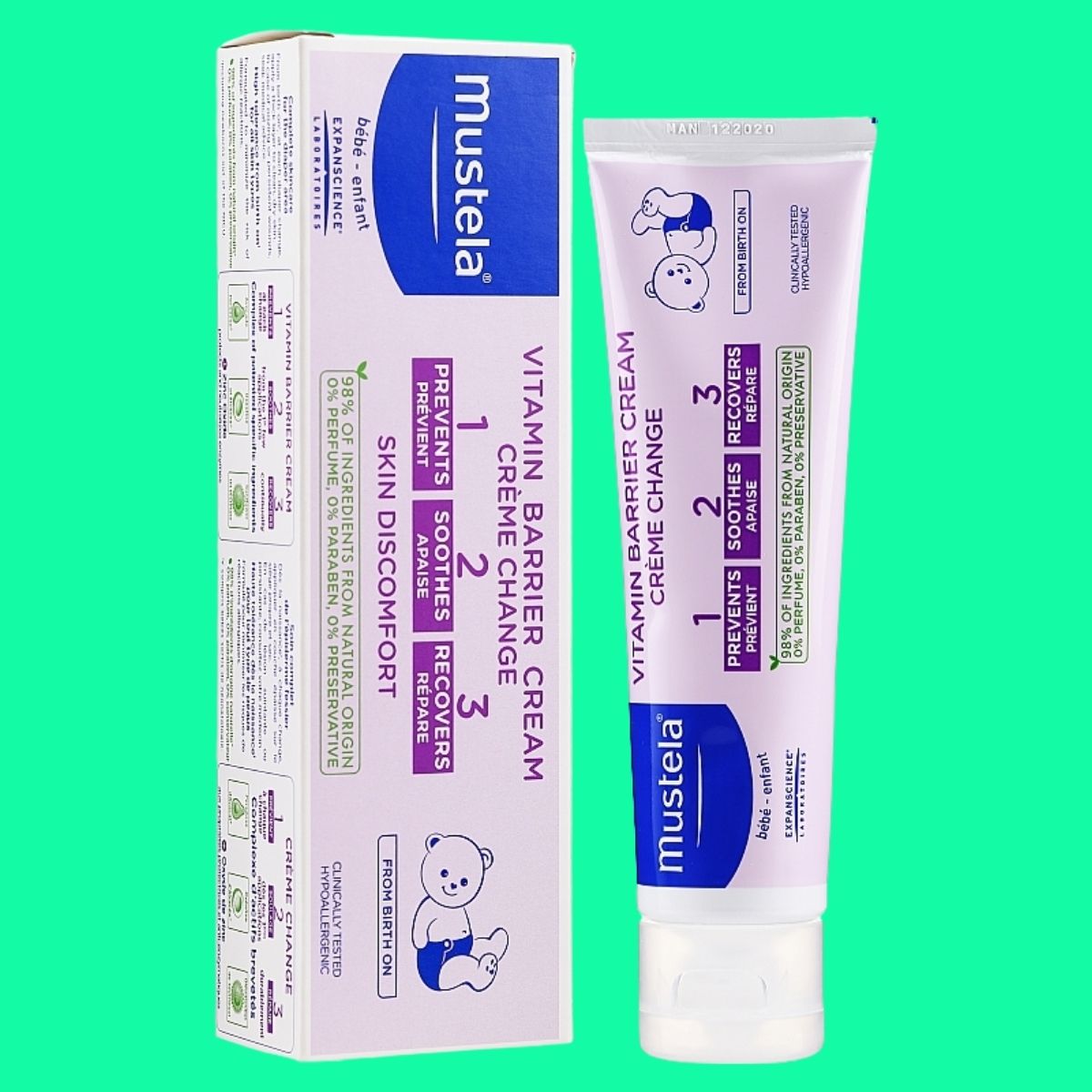 Mustela Vitamin Barrier Cream -4 Mustela Vitamin Barrier Cream