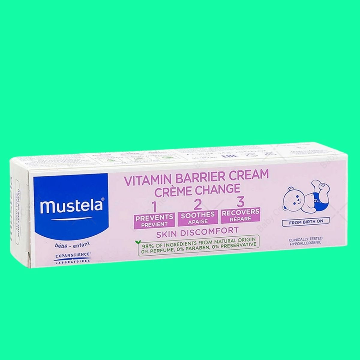 Mustela Vitamin Barrier Cream -6 Mustela Vitamin Barrier Cream