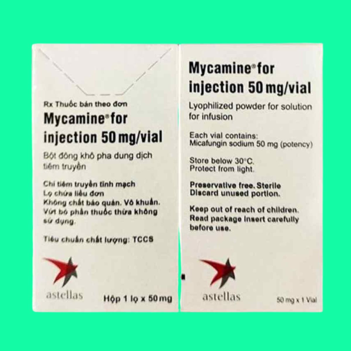 Mycamine for injection 50mg_vial-1 Mycamine for injection 50mg/vial