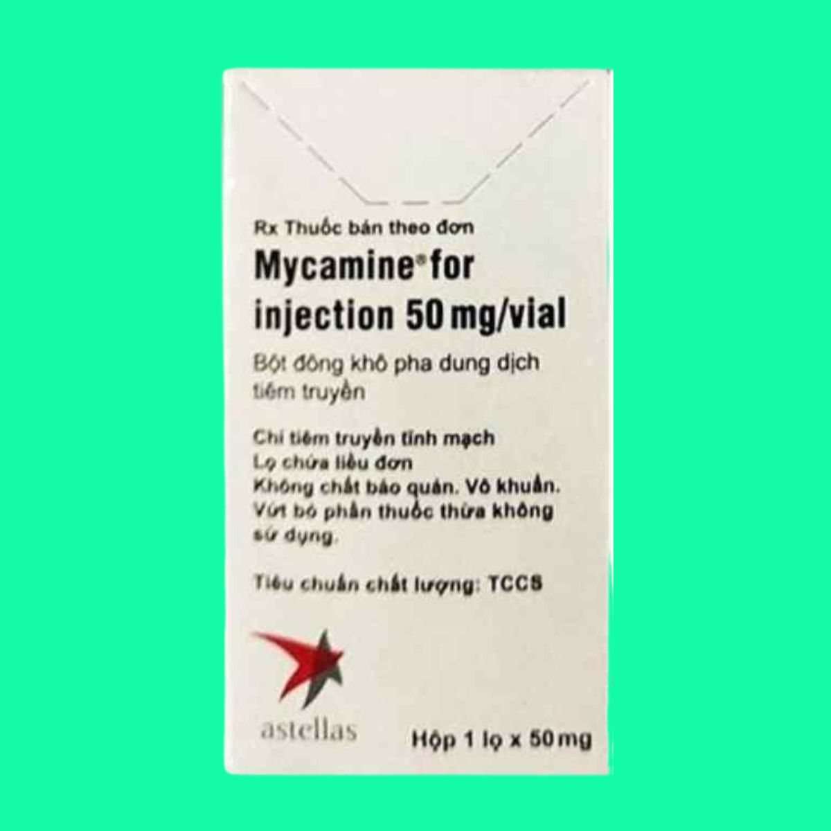 Mycamine for injection 50mg_vial-2 Mycamine for injection 50mg/vial