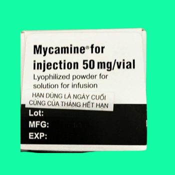Mycamine for injection 50mg/vial 4 Mycamine for injection 50mg/vial
