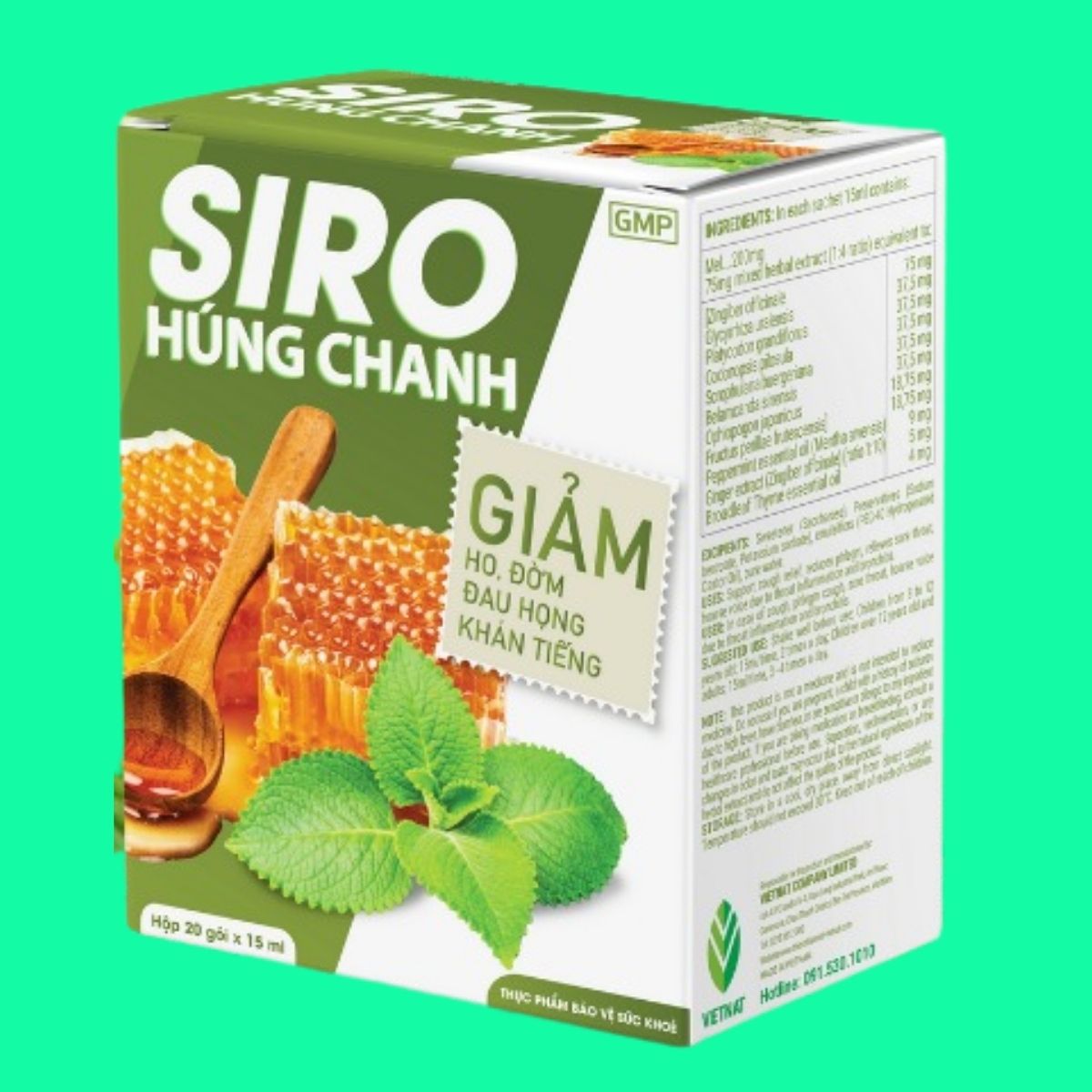 Siro Húng Chanh VIETNAT-3 Siro Húng Chanh VIETNAT