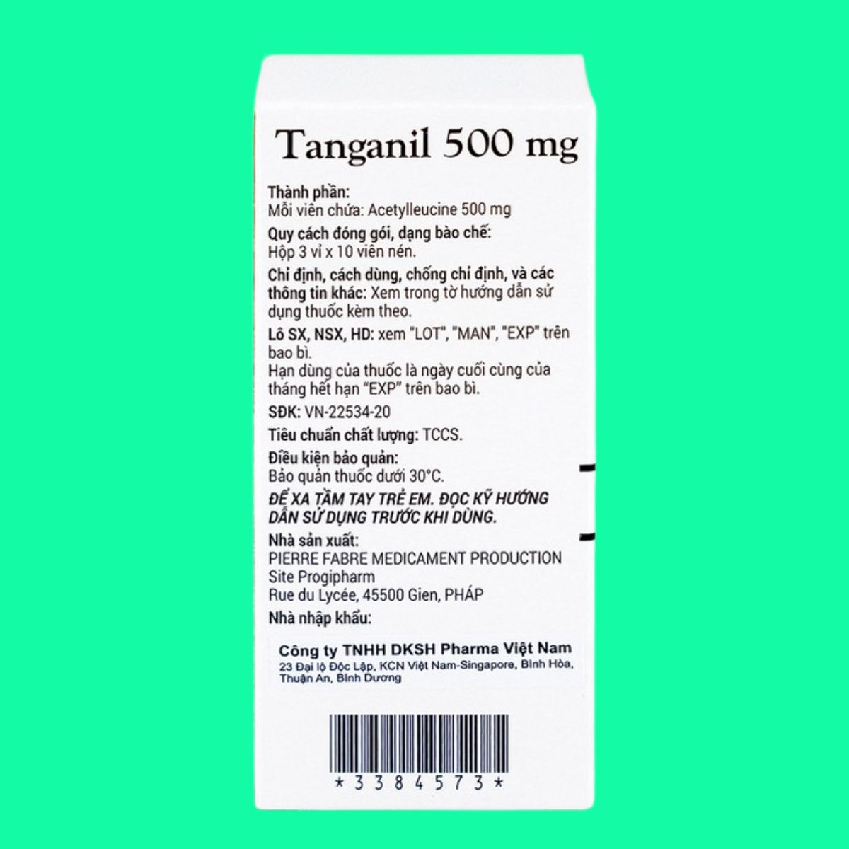 Tanganil 500mg-11 Tanganil 500mg
