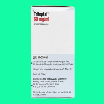 Trileptal 60mg/ml 4 Trileptal 60mg/ml
