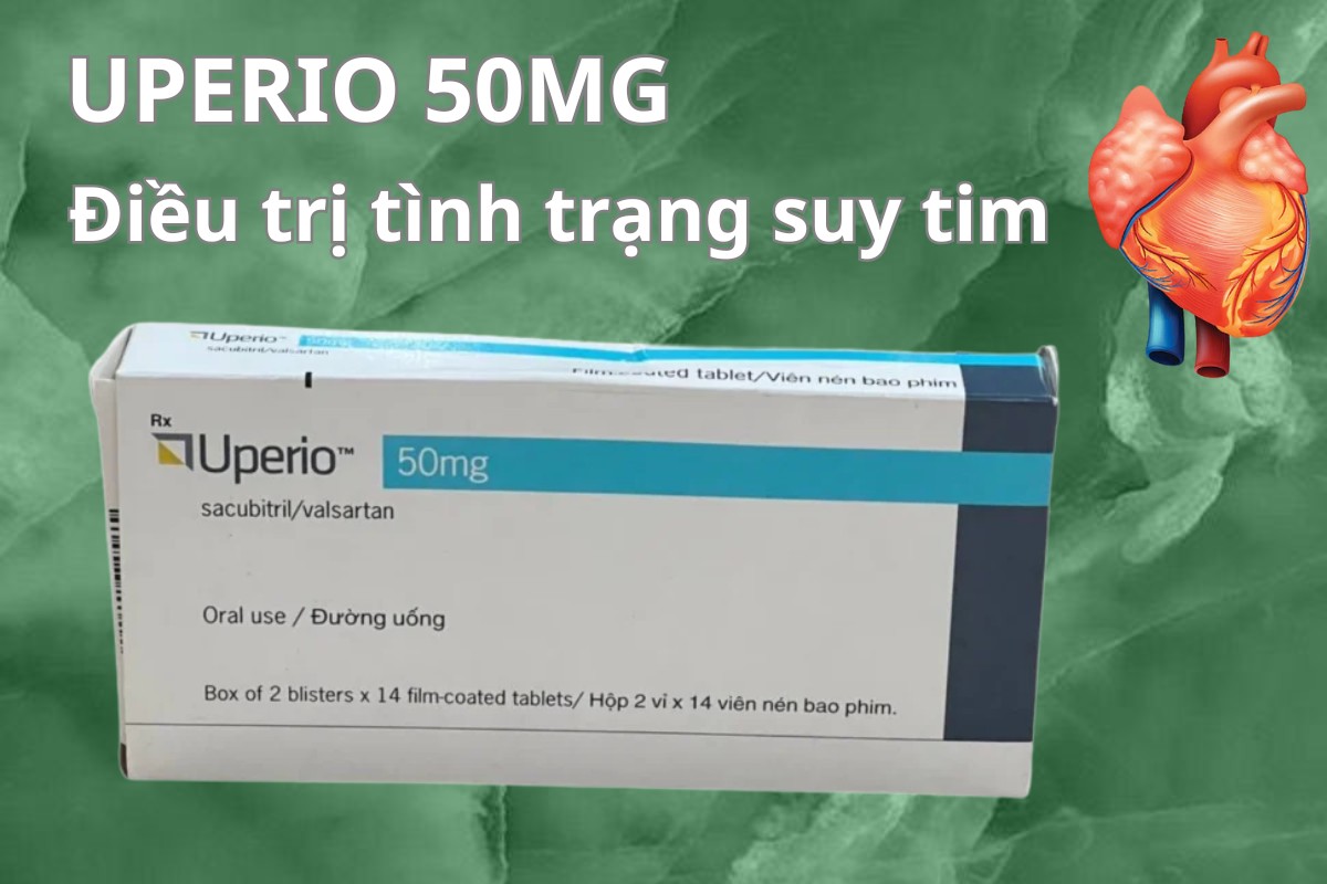 UPERIO 50MG điều trị tình trạng suy tim
