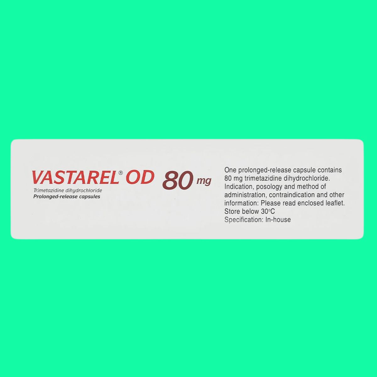 Vastarel OD 80mg-7 Vastarel OD 80mg