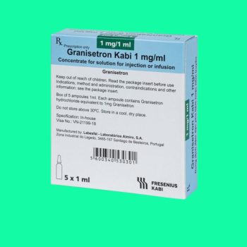 Granisetron Kabi 1mg/ml 3 Granisetron Kabi 1mg/ml