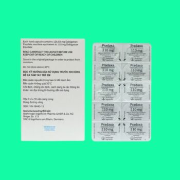 Pradaxa 110mg 3 Pradaxa 110mg