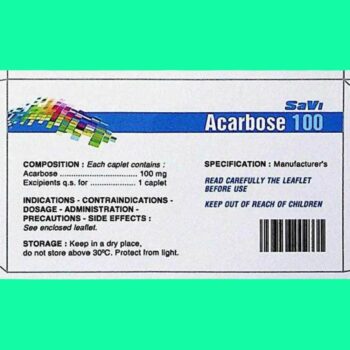 SaVi Acarbose 100 7 SaVi Acarbose 100
